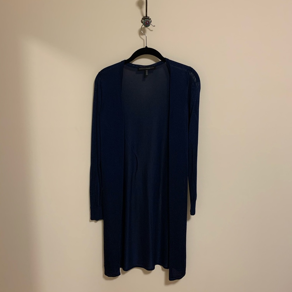 White House Black Market duster style cardigan.